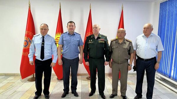 Рабочий визит первого заместителя министра внутренних дел КР Адылбека Бийбосунова в Санкт-Петербург - Sputnik Кыргызстан