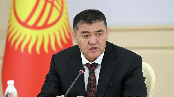 Заместитель председателя кабинета министров — председатель ГКНБ Камчыбек Ташиев - Sputnik Кыргызстан