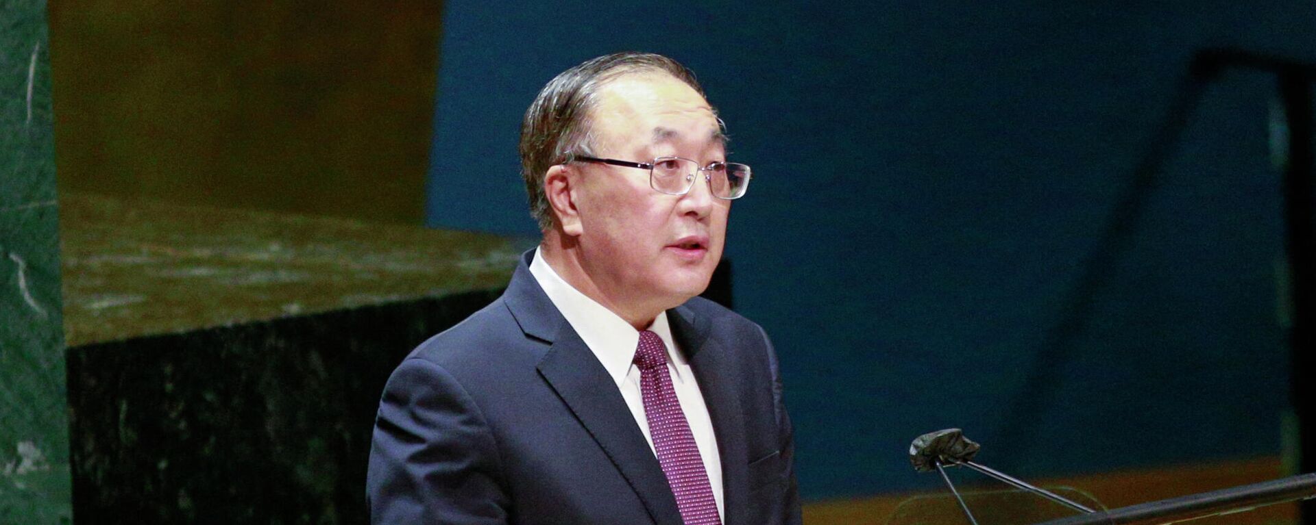 Постоянный представитель Китая в ООН Чжан Цзюнь - Sputnik Кыргызстан, 1920, 06.05.2022