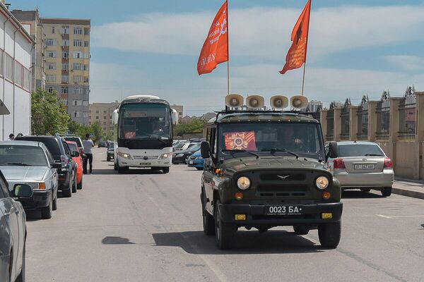 Министерство обороны КР провело адресное поздравление ветеранов Великой Отечественной войны - Sputnik Кыргызстан