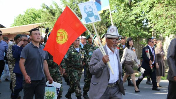 Жалал-Абад шаарында Өлбөс полк акциясы - Sputnik Кыргызстан
