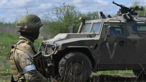 Военнослужащие Вооруженных сил России на Украине - Sputnik Кыргызстан