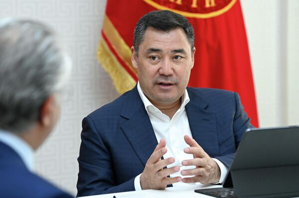 Современный многофункциональный стадион начнут строить в Бишкеке в этом году, сообщил президент Садыр Жапаров - Sputnik Кыргызстан