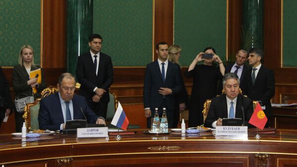 Очередное заседание Совета министров иностранных дел стран СНГ в Душанбе - Sputnik Кыргызстан