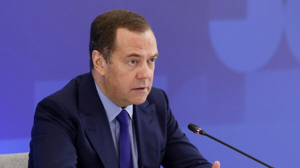 Заместитель главы Совета безопасности России Дмитрий Медведев. Архивное фото - Sputnik Кыргызстан