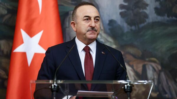 Министр иностранных дел Турции Мевлют Чавушоглу. Архивное фото - Sputnik Кыргызстан