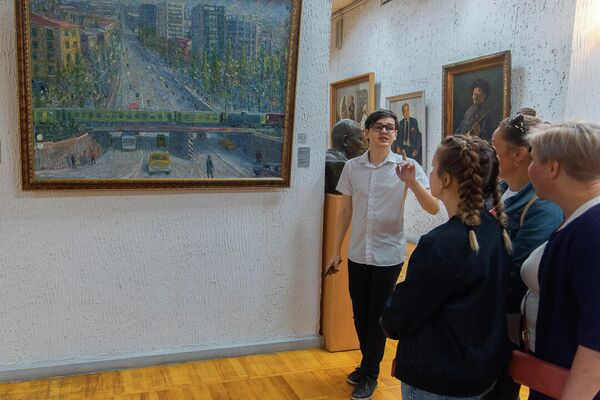 В музеях Бишкека к Международному дню музеев провели акцию &quot;Ночь в музее&quot; - Sputnik Кыргызстан