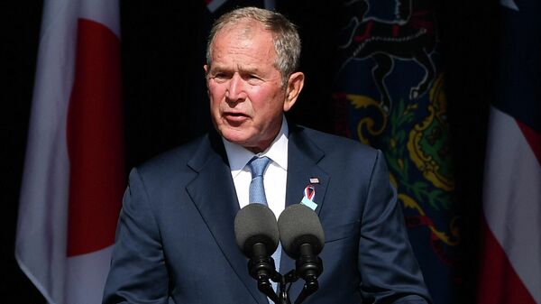 Бывший президент США Джордж Буш. Архивное фото - Sputnik Кыргызстан