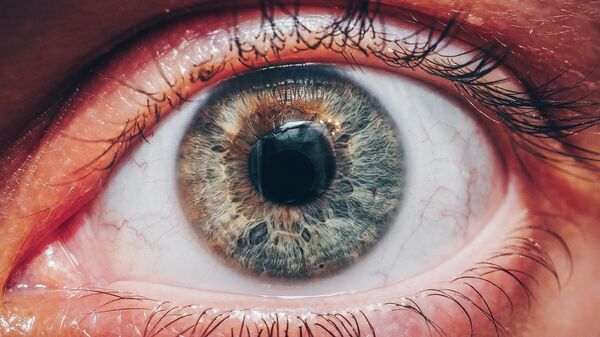 Макросъемка глаза человека. Иллюстративное фото - Sputnik Кыргызстан