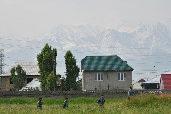 &quot;Өз ара иштешүү — 2022&quot; машыгуусу курулуп бүтө элек ТЭЦ-2нин аймагында болду - Sputnik Кыргызстан