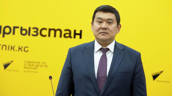 Заместитель министра юстиции Алмазбек Зарылбек уулу - Sputnik Кыргызстан
