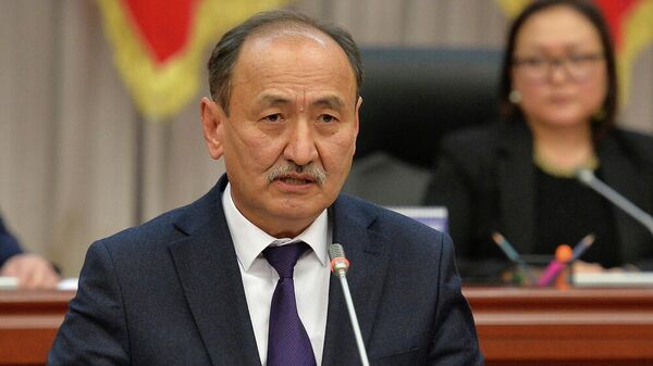 Министр здравоохранения Алымкадыр Бейшеналиев - Sputnik Кыргызстан
