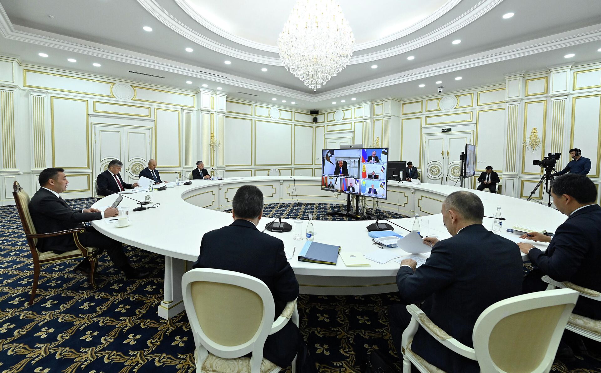 Заседание ВЕЭС в формате видеоконференции - Sputnik Кыргызстан, 1920, 27.05.2022