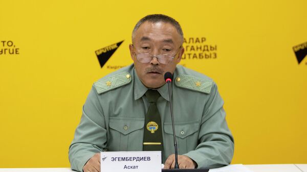 Председатель службы исполнения наказаний КР Аскат Эгембердиев - Sputnik Кыргызстан