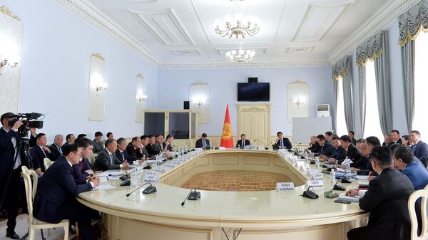 Заседание кабинета министров - Sputnik Кыргызстан