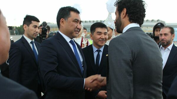 Визит министра экономики ОАЭ Абдуллы бин Таук Аль-Марри в Бишкек - Sputnik Кыргызстан