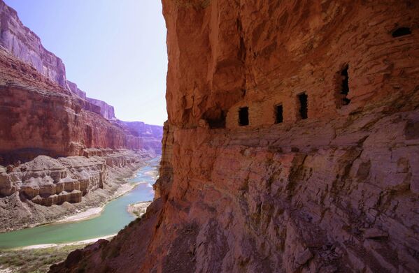 Знаменитый Гранд-каньон в США. Один из глубочайших каньонов в мире, входит в Список всемирного наследия ЮНЕСКО. - Sputnik Кыргызстан