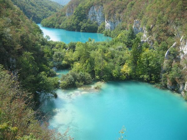 Плитвицкие озера в Хорватии — объект Всемирного наследия ЮНЕСКО - Sputnik Кыргызстан