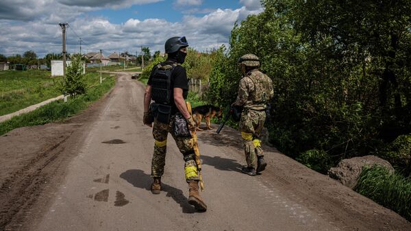 Бойцы украинского спецназа в Харькове - Sputnik Кыргызстан