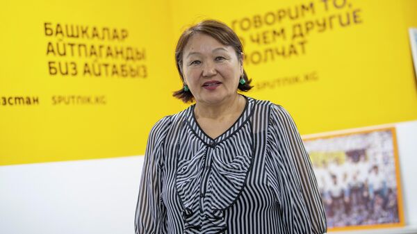 Социолог Сайкал Жунусова. Архивное фото - Sputnik Кыргызстан