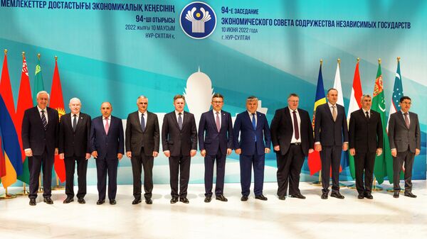 Заседании Экономического совета стран СНГ в Нур-Султане - Sputnik Кыргызстан