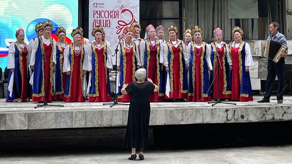 Ежегодный фестиваль Русская душа в Бишкеке - Sputnik Кыргызстан