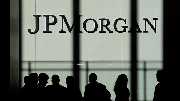 Логотип банка JPMorgan Chase. Архивное фото - Sputnik Кыргызстан