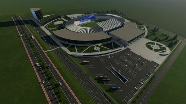Проект строительства современного стадиона в Бишкеке - Sputnik Кыргызстан