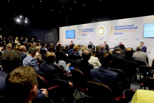 Председатель кабмина Акылбек Жапаров принимает участие в Петербургском международном экономическом форуме (ПМЭФ) - Sputnik Кыргызстан