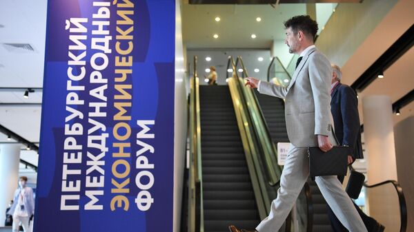 Участники Петербургского международного экономического форума. Архивное фото - Sputnik Кыргызстан