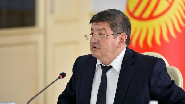 Глава кабинета министров Акылбек Жапаров. Архивное фото - Sputnik Кыргызстан