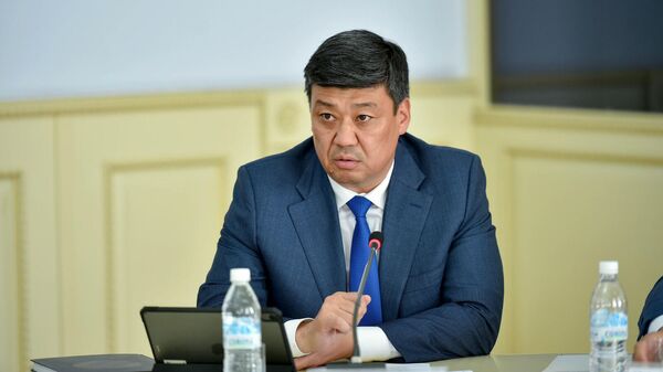 Министрлер кабинетинин төрагасынын орун басары Бакыт Төрөбаев. Архивдик сүрөт - Sputnik Кыргызстан
