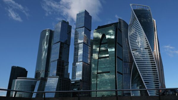 Небоскребы делового центра Москва-сити. Архивное фото - Sputnik Кыргызстан