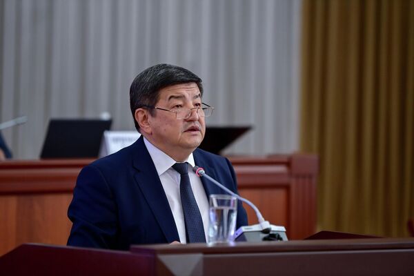 Председатель Кабинета министров КР Акылбек Жапаров  - Sputnik Кыргызстан