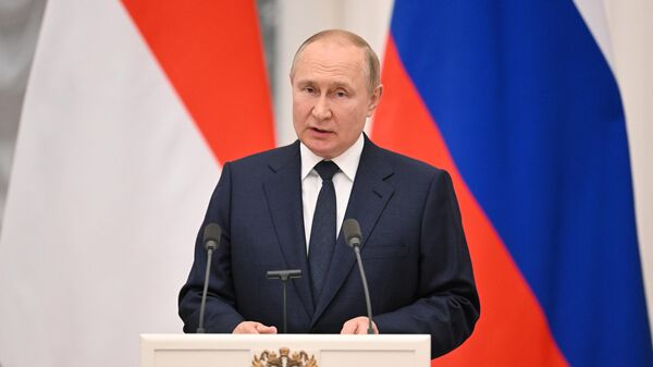 Россия президенти Владимир Путин. Архивное фото - Sputnik Кыргызстан