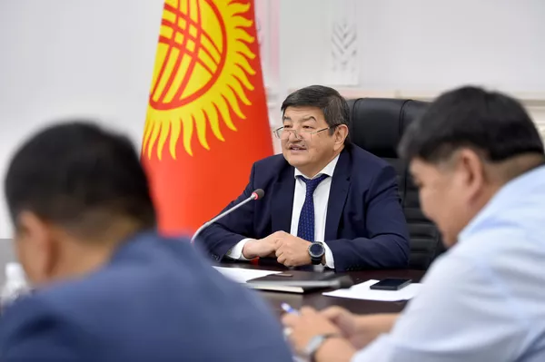 Жапаров сообщил, что благодаря совместным усилиям выработаны подходы и условия для максимально комфортного внедрения ККМ. - Sputnik Кыргызстан