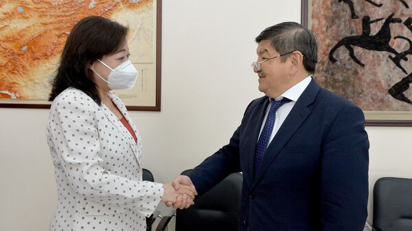 Встреча главы кабмина Акылбека Жапарова и посла Китая Ду Дэвэнь - Sputnik Кыргызстан