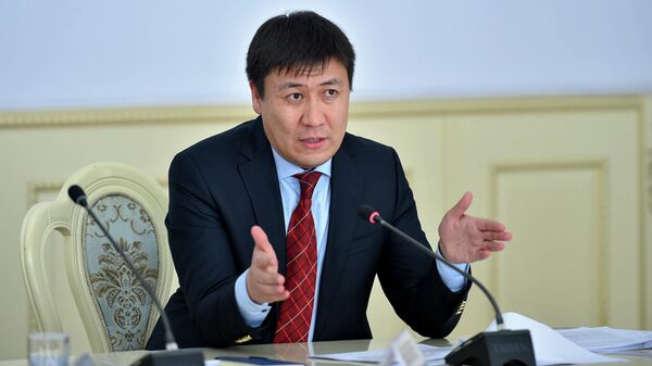 Министр образования и науки Кыргызстана Алмазбек Бейшеналиев. Архивное фото - Sputnik Кыргызстан