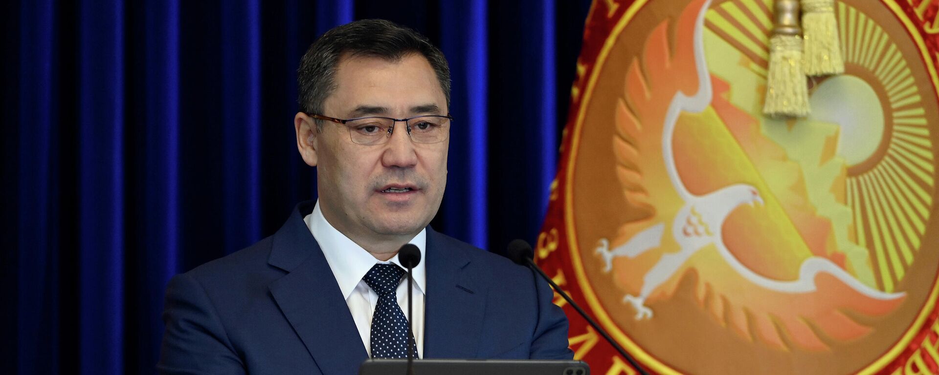 Кыргызстандын президенти Садыр Жапаров. Архив - Sputnik Кыргызстан, 1920, 03.12.2022