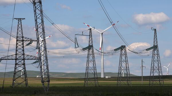 Ветряная электростанция. Архивное фото - Sputnik Кыргызстан