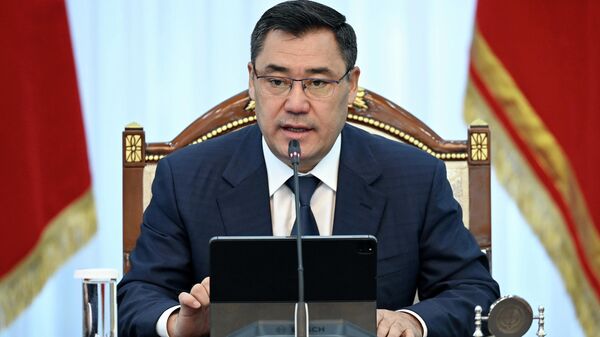 Кыргызстандын президенти Садыр Жапаров - Sputnik Кыргызстан