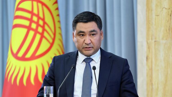 Министр экономики и коммерции КР Данияр Амангельдиев - Sputnik Кыргызстан