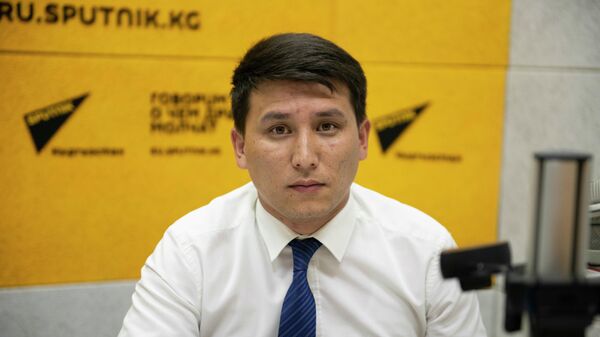 Экономика жана коммерция министрлигинин Ишкердик чөйрө саясаты башкармалыгынын жетекчиси Муса Катаганов - Sputnik Кыргызстан