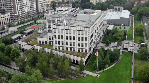 Посольство США в Киеве. Архивное фото - Sputnik Кыргызстан