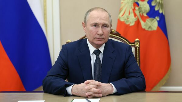 Архивное фото  президента России Владимира Путина - Sputnik Кыргызстан