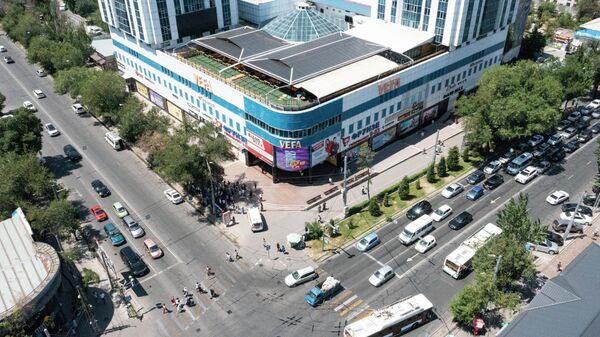 Пожар в торговом центре Вефа в Бишкеке - Sputnik Кыргызстан