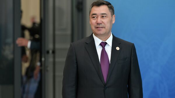 Президент КР Садыр Жапаров. Архивное фото - Sputnik Кыргызстан