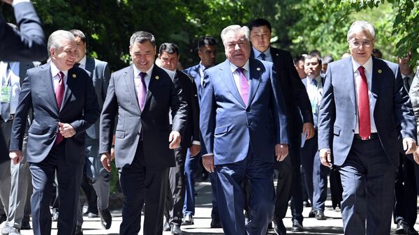 Президенты стран ЦА в Чолпон-Ате. Архивное фото - Sputnik Кыргызстан
