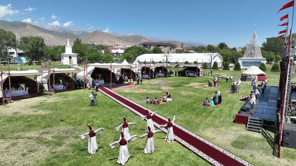 Мероприятие в культурном центре Рух Ордо в Чолпон-Ате. Архивное фото - Sputnik Кыргызстан