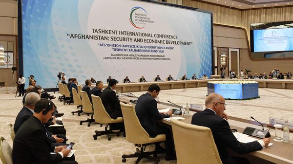 Ташкентте Афганистан — коопсуздук жана экономикалык өнүгүү аталышындагы эл аралык конференциясы - Sputnik Кыргызстан